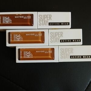 Maybelline Super Stay Active Wear Foundation - Lot Of 3